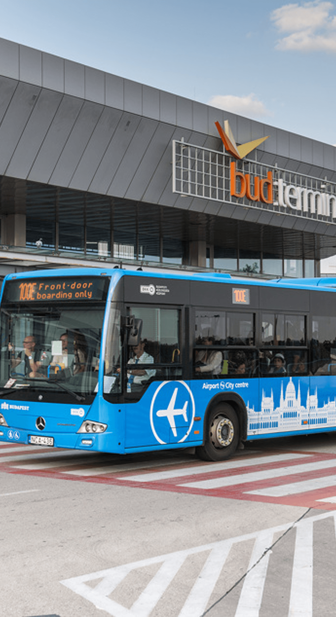 100E reptéri gyorsjárat a budapesti repülőtéren